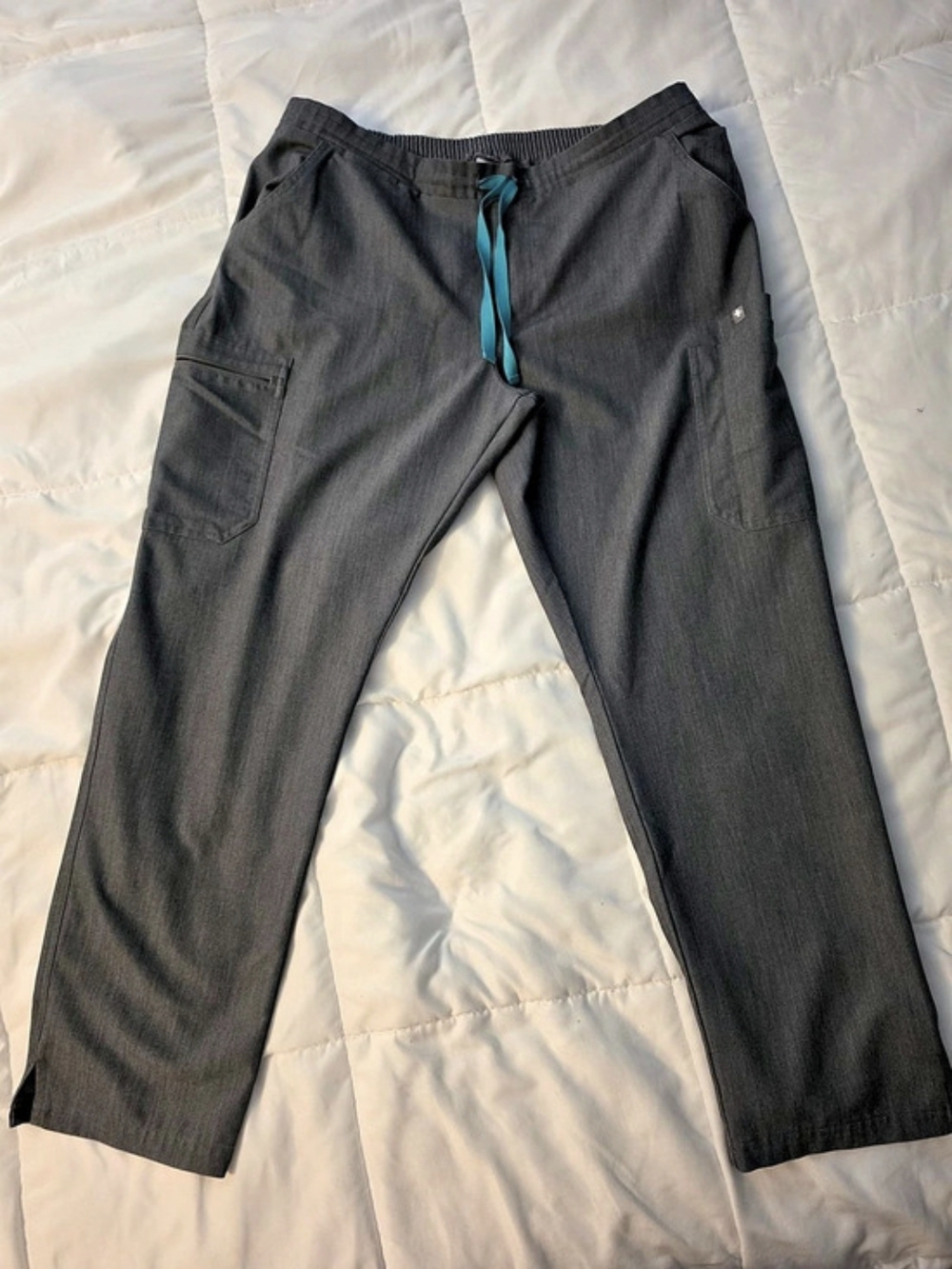 FIGS Technical Collection Gray Jogger Pants Size Large